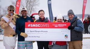 SMSC Supports Special Olympics Minnesota at Polar Plunge Event